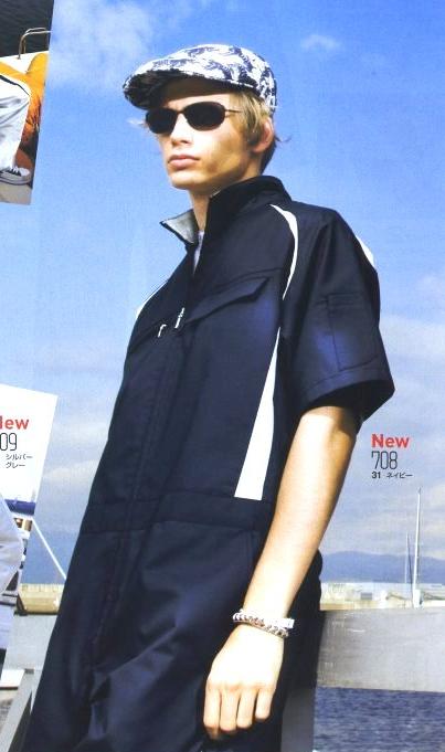 茨城ワーク 作業服 寅壱 KR-SPORTS半袖ツナギ【つなぎ・ツヅキ・作業服】(4L・5L)