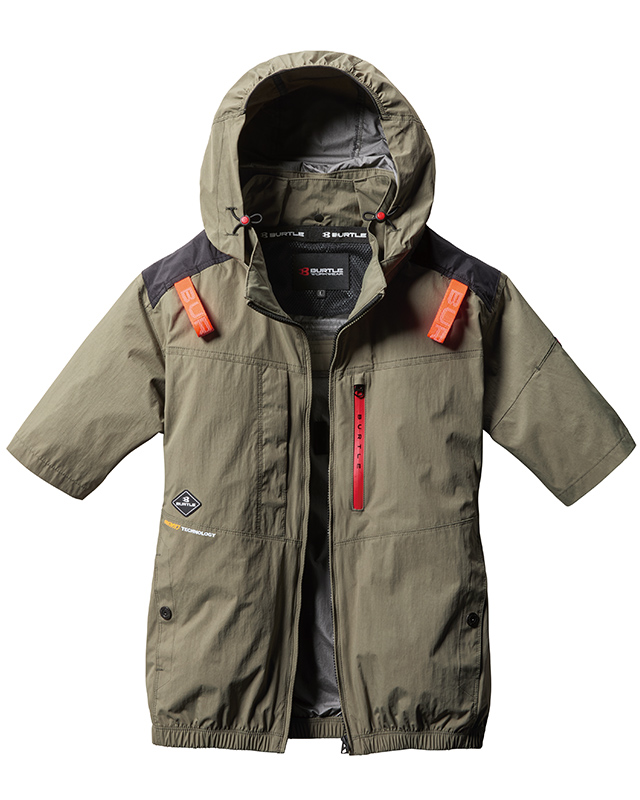 バートル　空調服　AC2026 半袖ブルゾン　ターコイズ　XXL Amazon.co.jp: [バートル] エアークラフト 半袖 ブルゾン